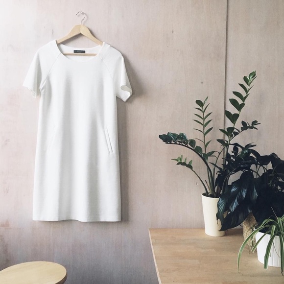 Brass The A-line Dress in White Size M - Picture 3 of 13